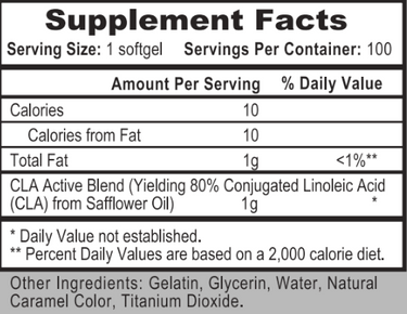 CLA - CONJUGATED LINOLEIC ACID